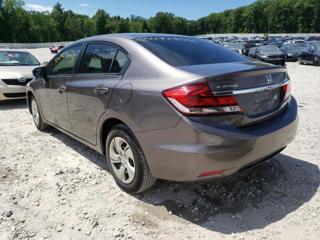 Photo 3 from auction – 2015 HONDA CIVIC LX with VIN 19XFB2F52FE278191