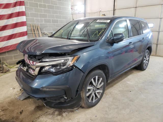 Photo 2 from auction – 2019 HONDA PILOT EXL with VIN 5FNYF6H47KB039779