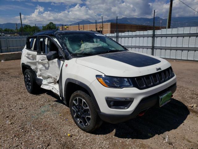 JEEP COMPASS TR 2020 with VIN 3C4NJDDB2LT159504 - Photo from auction