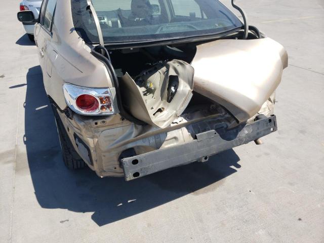 Photo 9 from auction – 2011 TOYOTA COROLLA BA with VIN 2T1BU4EE4BC666540