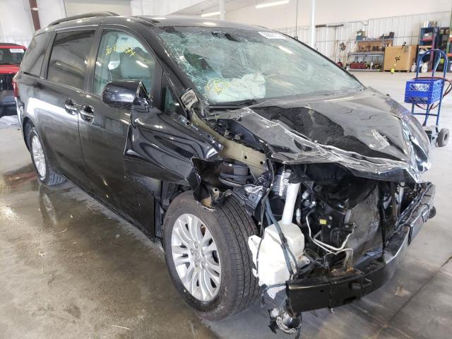 TOYOTA SIENNA XLE 2015 with VIN 5TDYK3DC4FS649390 - Photo from auction