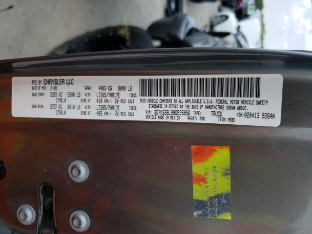 Photo 10 from auction – 2009 DODGE RAM 2500 with VIN 3D7KS28L99G535856