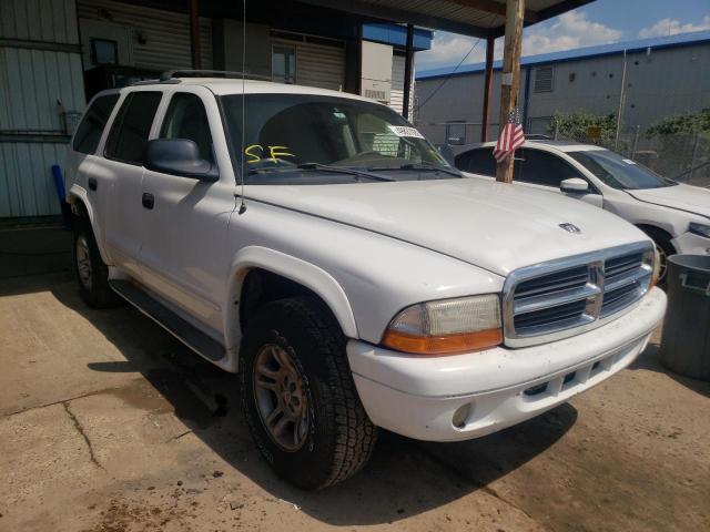 DODGE DURANGO SL 2003 with VIN 1D4HS48N53F608430 - Photo from auction