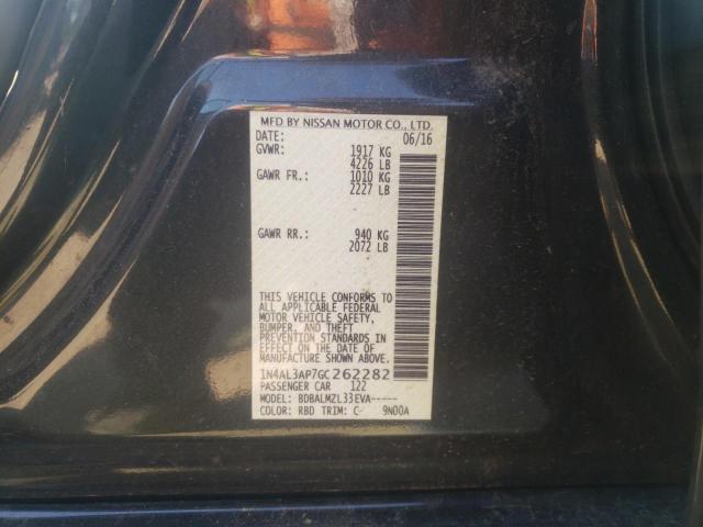 Photo 10 from auction – 2016 NISSAN ALTIMA 2.5 with VIN 1N4AL3AP7GC262282