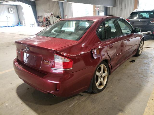 Photo 4 from auction – 2009 SUBARU LEGACY 2.5 with VIN 4S3BL616497217612
