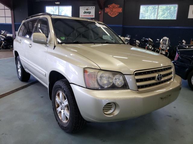 TOYOTA HIGHLANDER 2003 with VIN JTEHF21A730143936 - Photo from auction