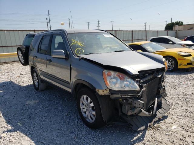 Photo 1 from auction – 2006 HONDA CR-V EX with VIN JHLRD78896C054941