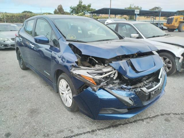 NISSAN LEAF S 2018 with VIN 1N4AZ1CPXJC317184 - Photo from auction