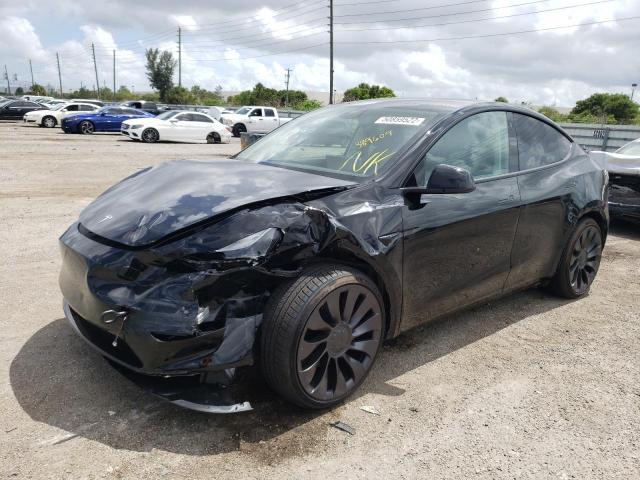 Photo 2 from auction – 2022 TESLA MODEL Y with VIN 7SAYGDEF4NF382046