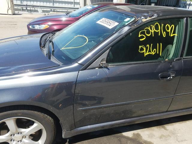 Photo 9 from auction – 2009 SUBARU LEGACY 2.5 with VIN 4S3BL616797226000