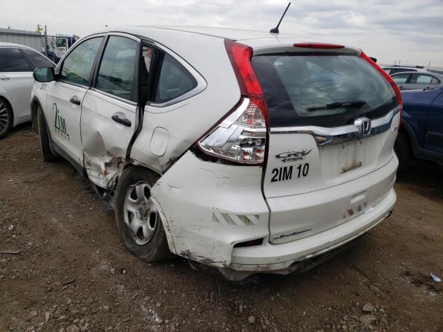 Photo 3 from auction – 2015 HONDA CR-V LX with VIN 5J6RM4H33FL009505