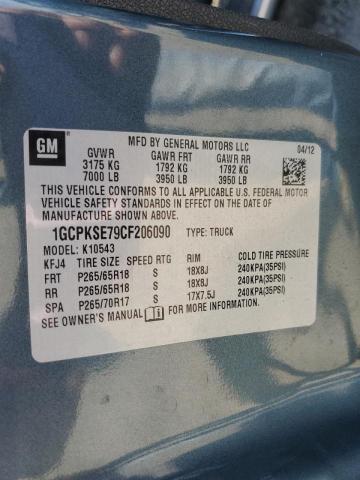 Фото 10 с аукциона – 2012 CHEVROLET SILVERADO с VIN 1GCPKSE79CF206090