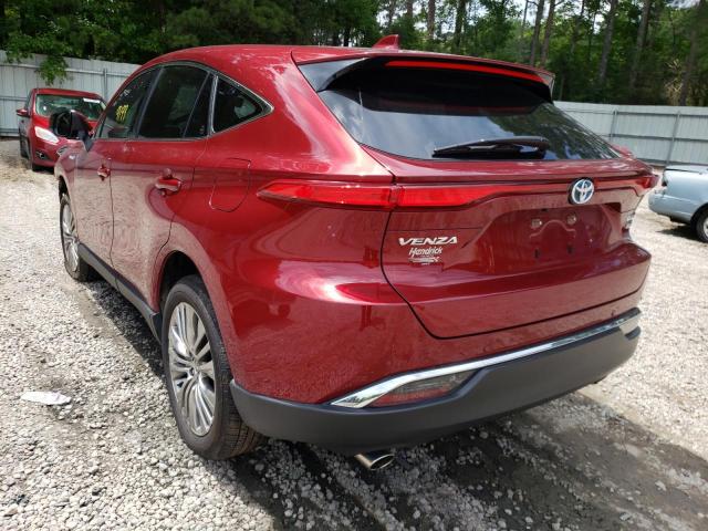 Photo 3 from auction – 2021 TOYOTA VENZA LE with VIN JTEAAAAH9MJ053013