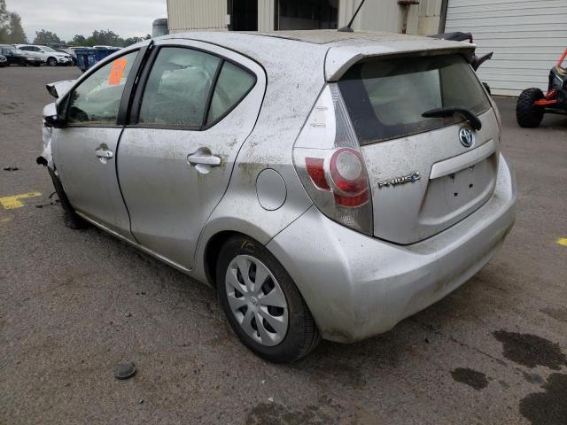 Photo 3 from auction – 2012 TOYOTA PRIUS C with VIN JTDKDTB30C1004702