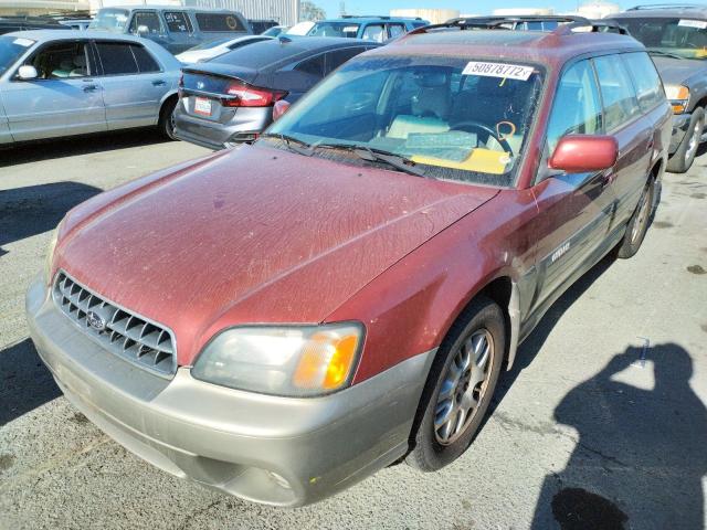Photo 2 from auction – 2004 SUBARU LEGACY OUT with VIN 4S3BH686047615139