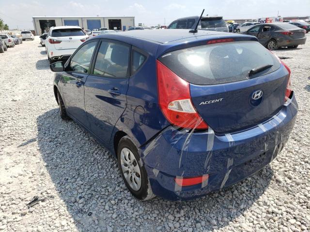 Photo 3 from auction – 2016 HYUNDAI ACCENT SE with VIN KMHCT5AE8GU255358