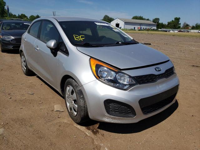 KIA RIO LX 2015 with VIN KNADM5A39F6460188 - Photo from auction