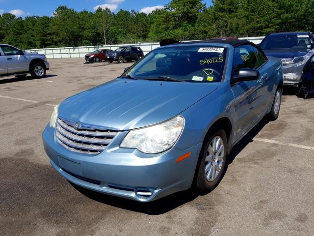 Photo 2 from auction – 2009 CHRYSLER SEBRING LX with VIN 1C3LC45B19N540225