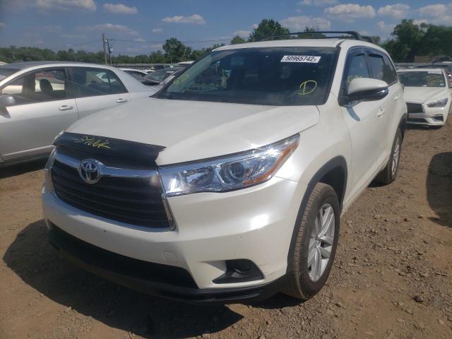 Photo 2 from auction – 2016 TOYOTA HIGHLANDER with VIN 5TDZKRFH7GS173864