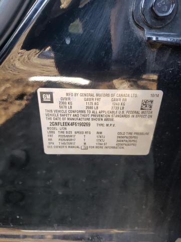 Photo 10 from auction – 2015 CHEVROLET EQUINOX LS with VIN 2GNFLEEK4F6190269