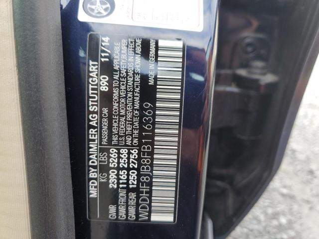 Photo 10 from auction – 2015 MERCEDES-BENZ E 350 4MAT with VIN WDDHF8JB8FB116369