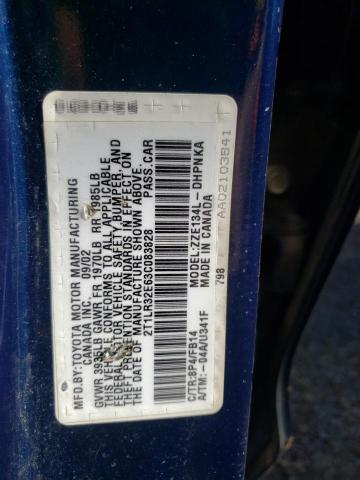 Photo 10 from auction – 2003 TOYOTA COROLLA MA with VIN 2T1LR32E63C083828