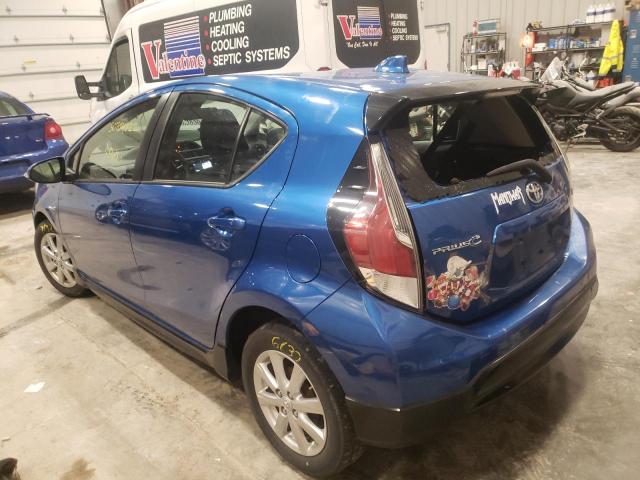 Photo 3 from auction – 2017 TOYOTA PRIUS C with VIN JTDKDTB38H1598396