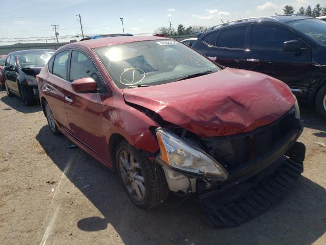 NISSAN SENTRA S 2013 with VIN 3N1AB7AP2DL658126 - Photo from auction