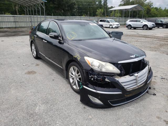 HYUNDAI GENESIS 4. 2012 with VIN KMHGC4DF2CU171739 - Photo from auction