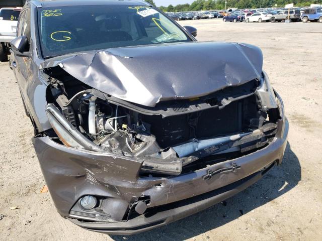 Photo 9 from auction – 2016 TOYOTA HIGHLANDER with VIN 5TDJKRFH5GS339280