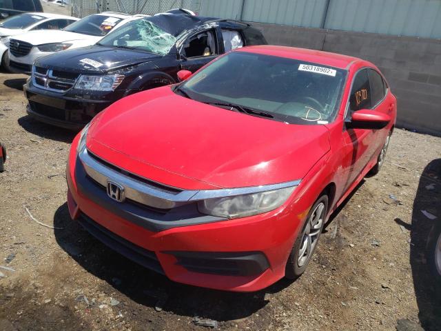 Photo 2 from auction – 2016 HONDA CIVIC LX with VIN 2HGFC2F58GH529526