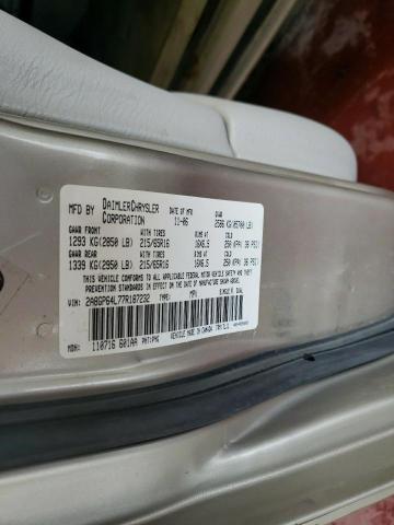 Photo 10 from auction – 2007 CHRYSLER TOWN & COU with VIN 2A8GP64L77R187232