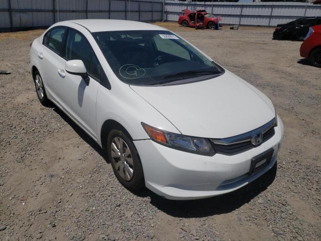 HONDA CIVIC LX 2012 with VIN 19XFB2F59CE306449 - Photo from auction
