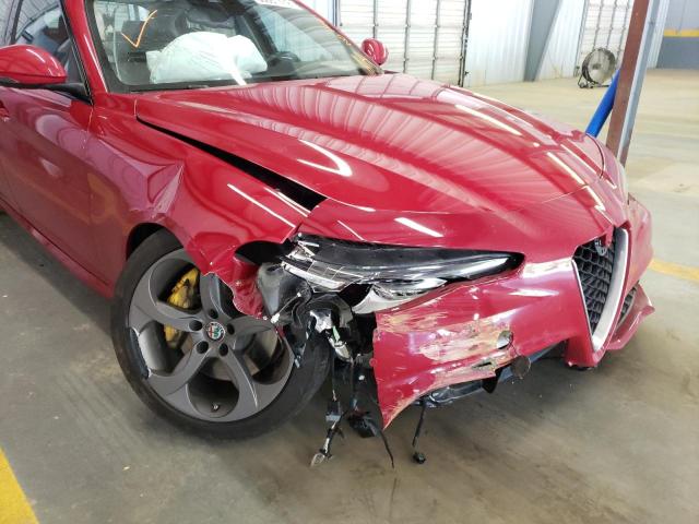 Photo 9 from auction – 2018 ALFA ROMEO GIULIA with VIN ZARFAEBN9J7591876