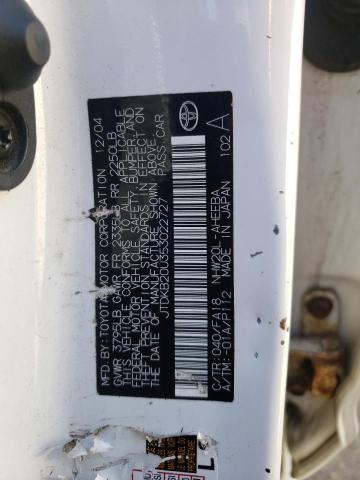 Photo 10 from auction – 2005 TOYOTA PRIUS with VIN JTDKB20U353022727