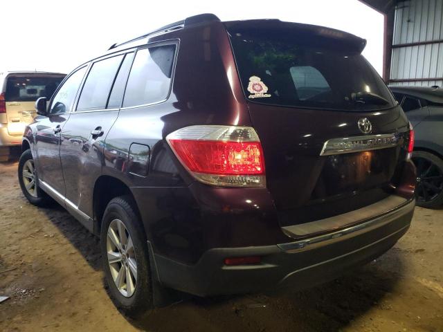 Photo 3 from auction – 2013 TOYOTA HIGHLANDER with VIN 5TDZK3EH0DS105433