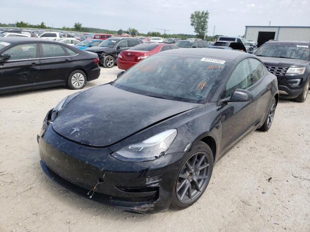 Photo 2 from auction – 2022 TESLA MODEL 3 with VIN 5YJ3E1EB2NF205620