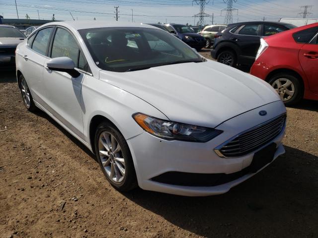 FORD FUSION SE 2017 with VIN 3FA6P0H76HR208280 - Photo from auction