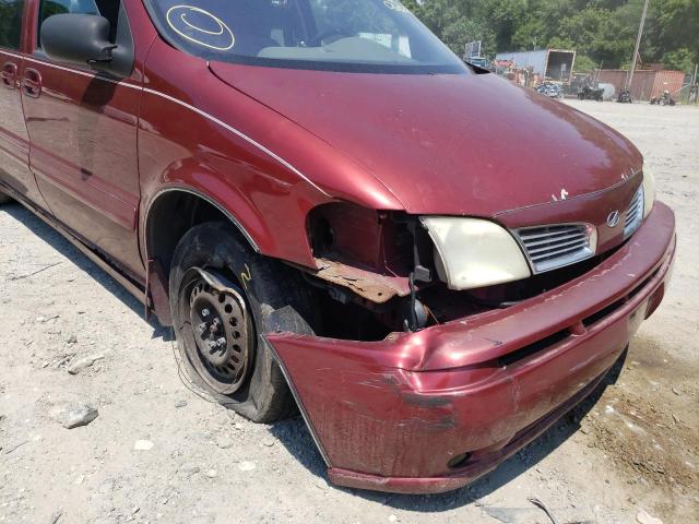 Photo 9 from auction – 2001 OLDSMOBILE SILHOUETTE with VIN 1GHDX23E01D303624