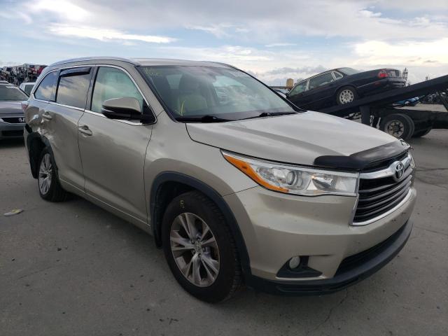 TOYOTA HIGHLANDER 2014 with VIN 5TDKKRFH5ES035772 - Photo from auction