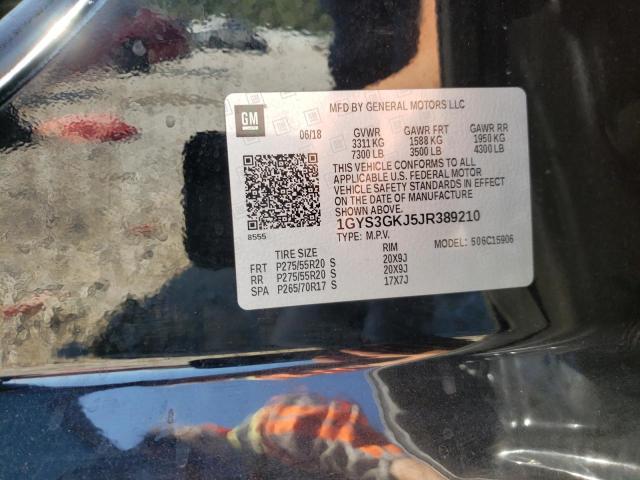 Photo 10 from auction – 2018 CADILLAC ESCALADE E with VIN 1GYS3GKJ5JR389210