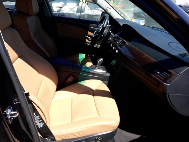 Photo 5 from auction – 2008 BMW 550 I with VIN WBANW53548CT55169
