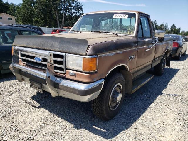 Photo 2 from auction – 1990 FORD F250 with VIN 2FTHF25G4LCA99163