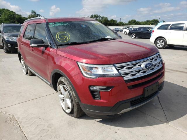 FORD EXPLORER X 2019 with VIN 1FM5K7D83KGA87701 - Photo from auction