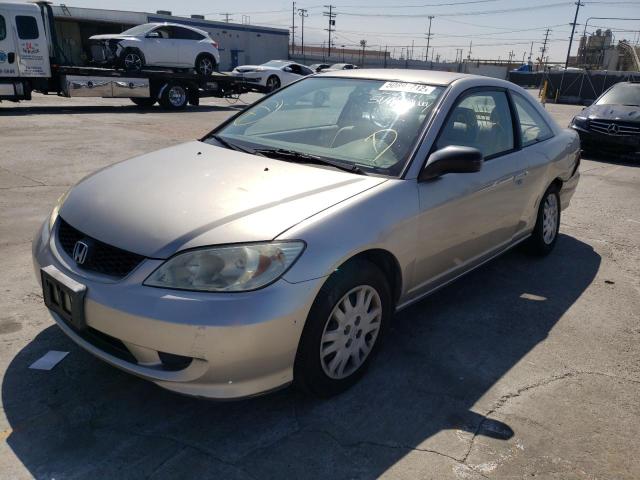 Photo 2 from auction – 2004 HONDA CIVIC LX with VIN 1HGEM22574L048308