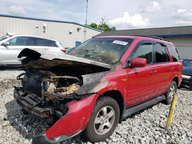 Photo 2 from auction – 2006 HONDA PILOT EX with VIN 5FNYF28586B042052