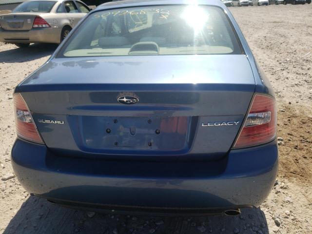 Photo 9 from auction – 2007 SUBARU LEGACY 2.5 with VIN 4S3BL616977204433