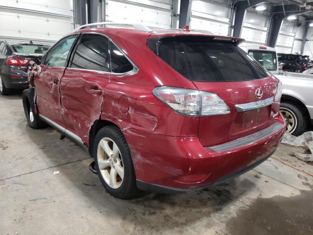 Photo 3 from auction – 2012 LEXUS RX 350 with VIN 2T2BK1BA2CC149790