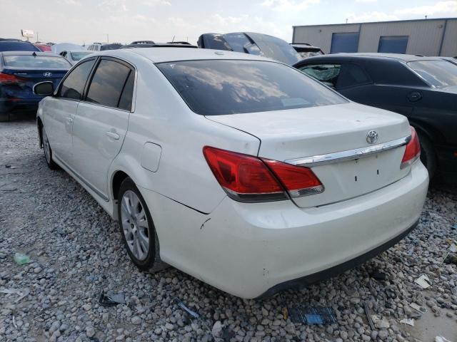 Photo 3 from auction – 2012 TOYOTA AVALON BAS with VIN 4T1BK3DB9CU447449