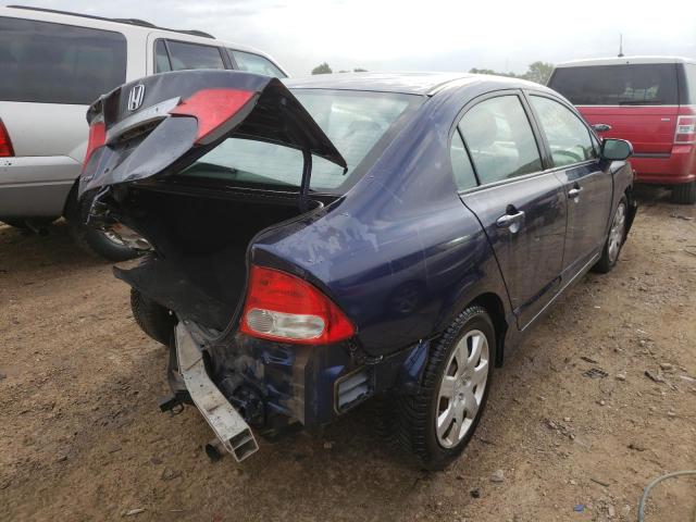 Photo 4 from auction – 2009 HONDA CIVIC LX with VIN 19XFA16539E038973